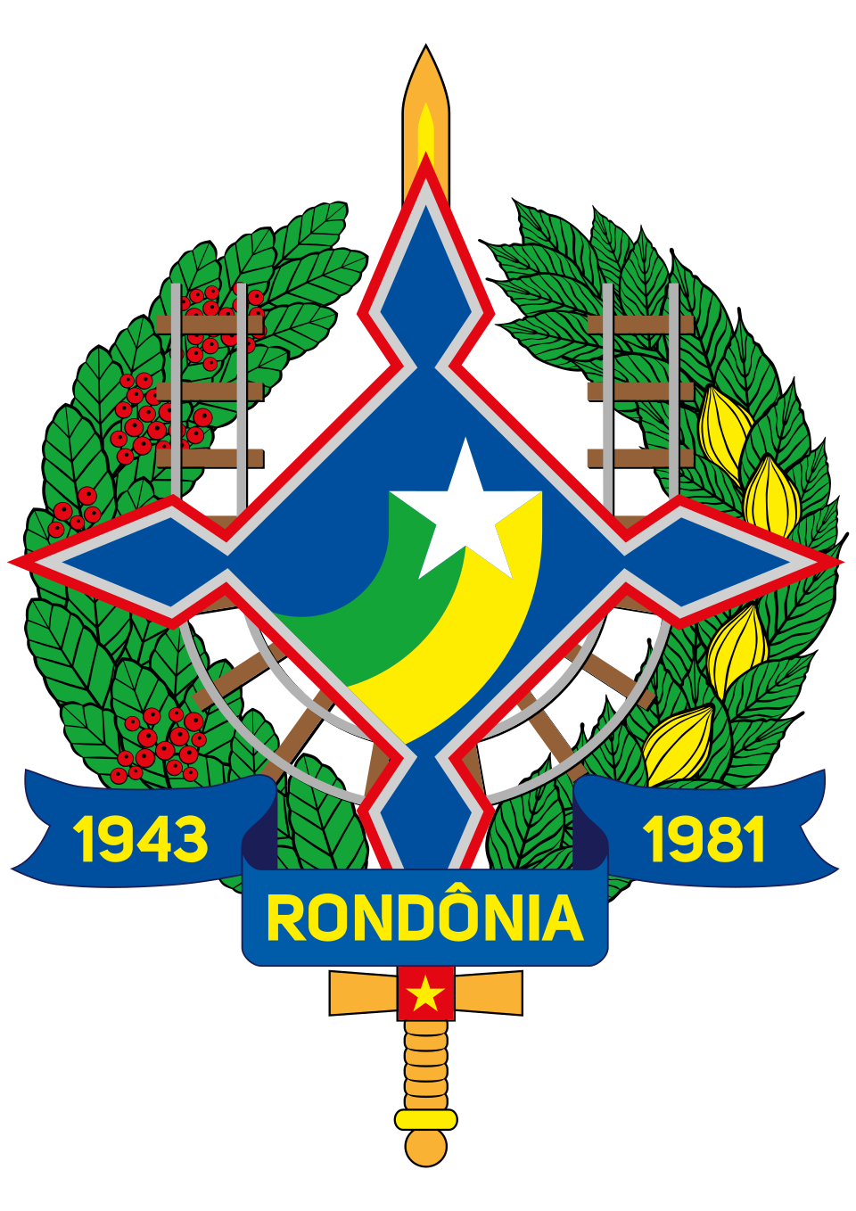 Brasao do Estado de Rondonia